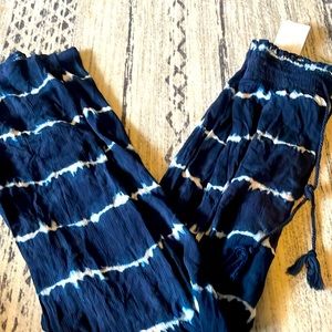 Gauze blue wide leg xs NWT